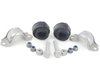 ES#2739680 - 8K0411327CKT - Front Sway Bar Installation Kit - Includes new bushings, brackets and hardware - Genuine Volkswagen Audi - Audi