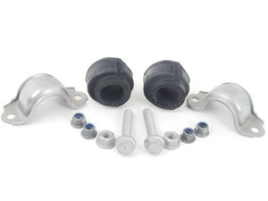 ES#2739680 - 8K0411327CKT - Front Sway Bar Installation Kit - Includes new bushings, brackets and hardware - Genuine Volkswagen Audi - Audi