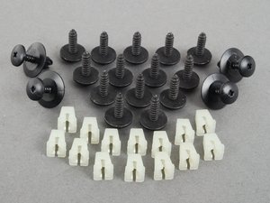 ES#2695568 - 63121374075X5KT - Front Fender Liner Hardware Kit - Includes all required hardware for one fender liner to be properly installed. - Genuine BMW - BMW