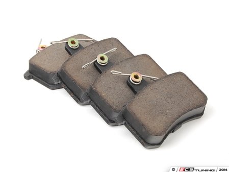 ES#2762479 - 443698451C - Rear Ceramic Brake Pad Set - Restore the stopping power in your vehicle - OP Parts - Audi