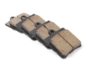ES#2593021 - 0034202720 - Rear Euro Ceramic Brake Pad Set - (NO LONGER AVAILABLE) - Does not include brake pad wear sensors - Akebono - 