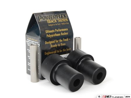 ES#2651177 - PFR85-207Bx2 - Race Polyurethane Rear Beam Bushing Set - A more planted subframe means a more planted rear end and better handling - Powerflex Black Series - Volkswagen