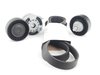 ES#2681166 - 06E903137JKT2 - Accessory Belt Kit - Includes the tensioner assembly, accessory belt, relay roller and hardware - Assembled By ECS - Audi