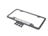 ES#1829255 - Q6880088 - License Plate Frame - Mercedes-Benz License Plate Frame (Black Powder Coat/Stainless Steel) - Genuine Mercedes Benz - Mercedes Benz