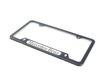 ES#1829255 - Q6880088 - License Plate Frame - Mercedes-Benz License Plate Frame (Black Powder Coat/Stainless Steel) - Genuine Mercedes Benz - Mercedes Benz