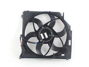 ES#38064 - 17113452509 - Electric Fan With Shroud - If your fan fails your engine will overheat when idling - Genuine BMW - BMW