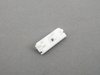 ES#128024 - 51711979334 - E30 White Spoiler Securing Clip - Used to connect the spoiler to the bumper - Genuine BMW - BMW