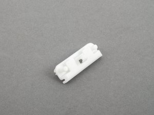 ES#128024 - 51711979334 - E30 White Spoiler Securing Clip - Used to connect the spoiler to the bumper - Genuine BMW - BMW