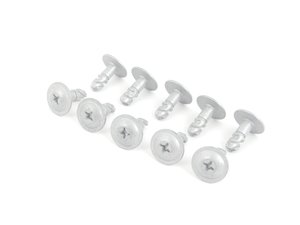 ES#2588270 - 51718218323KT - Belly Pan Installation Hardware Kit - Everything you need to install a new belly pan on your vehicle - Genuine BMW - BMW