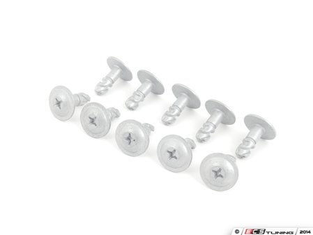 ES#2588270 - 51718218323KT - Belly Pan Installation Hardware Kit - Everything you need to install a new belly pan on your vehicle - Genuine BMW - BMW