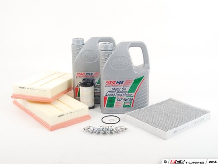 ES#2718166 - 101905621BKT3 - 40k Service Kit - Everything you need to perform the recommended 40k mile service - Assembled By ECS - Audi Volkswagen