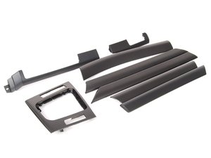 ES#2219860 - 51167830199 - Black Cube Interior Trim Kit - Let your interior do the talking - Genuine BMW - BMW