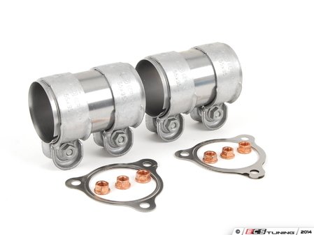 ES#2762969 - 8K0253115DKT3 - Downpipe Installation Kit - Includes the necessary hardware and gaskets to install the downpipes - Assembled By ECS - Audi