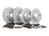 ES#2597803 - ECSE53341121-4KT - Front & Rear Brake Service Kit - Featuring Brembo rotors and ECS DD23 ceramic brake pads. - Assembled By ECS - BMW