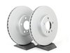 ES#1306686 - ECSE533411-2 - Front Brake Service Kit - Featuring ECS V5 blank coated rotors and ECS DD23 Daily Driver ceramic pads - Assembled By ECS - BMW