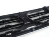 ES#78182 - 51137133846 - Upper Grille Full Section Black With Chrome Smooth Top - Restore you factory black MINI grille - Genuine MINI - MINI