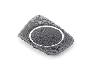ES#450231 - 8K0035436A4PK - Rear Door Speaker Grille - Sabre (Black) - Right - Protect your speaker and clean up your interior - Genuine Volkswagen Audi - Audi