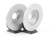 ES#1306740 - ECSE533421-3 - Rear Brake Service Kit - Featuring ECS V5 blank coated rotors and ECS DD23 Daily Driver ceramic pads - Assembled By ECS - BMW