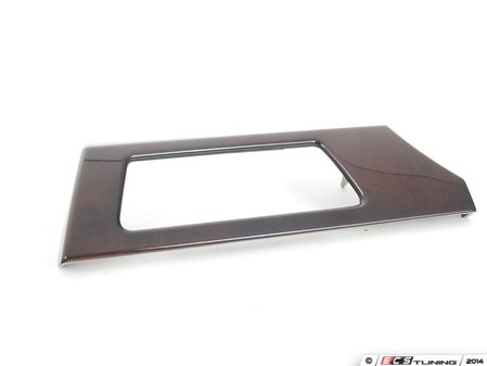ES#117057 - 51456985538 - Walnut Root Dashboard Vent Trim - Left - Replace your damaged or faded trim to restore your interior's appearance. - Genuine BMW - BMW