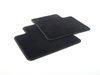 ES#1820790 - 66290102 - Carpeted Floor Mat Set - Black, without logo - Genuine Mercedes Benz - Mercedes Benz