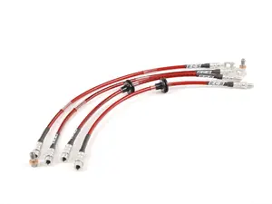 Exact-Fit Stainless Steel Brake Lines - Complete Kit