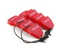 ES#2763137 - DP31348Ckt - Front & Rear RedStuff Performance Brake Pad Kit - High performance street pad featuring Kevlar technology, includes front and rear pads - EBC - Audi