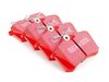 ES#2763137 - DP31348Ckt - Front & Rear RedStuff Performance Brake Pad Kit - High performance street pad featuring Kevlar technology, includes front and rear pads - EBC - Audi