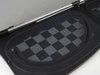 ES#515207 - 54340445398 - Wind Deflector - Checkered / Chrome - (NO LONGER AVAILABLE) - Control the wind that circulated while having the top down - Genuine MINI - 