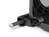 ES#515207 - 54340445398 - Wind Deflector - Checkered / Chrome - (NO LONGER AVAILABLE) - Control the wind that circulated while having the top down - Genuine MINI - 