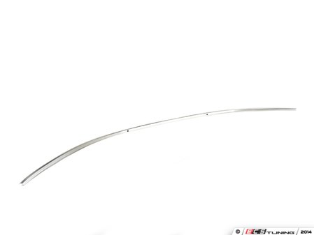 ES#2217358 - 8K5853703G2ZZ - Upper Window Moulding - Left - Chrome - Chrome trim piece routed over the side windows - Genuine Volkswagen Audi - Audi