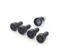 ES#2647982 - 0019901607 - Wheel Locks - Set Of Four - Black - Includes Key - Genuine Mercedes Benz - Mercedes Benz