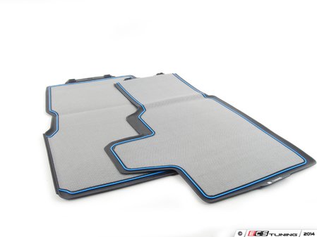 ES#2706217 - 51472348072 - Front All-Weather Floor Mat Set - Keeps front carpets safe from wet and muddy feet - Genuine BMW - BMW