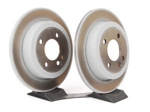 ES#2586547 - 34211503070KT - Rear Brake Rotors - Pair 10.19" (259x10) - New brake rotor to restore your stopping power - Genuine MINI - MINI