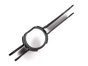 ES#75227 - 51118204357 - Left Fog Light Trim - Black - Located in the front bumper - Genuine BMW - BMW