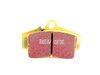 ES#520773 - DP41208R - YellowStuff Performance Brake Pad Set - EBC's premium sport street pad that offers high friction levels and heat fade resistance - EBC - Porsche