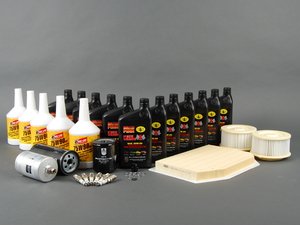 ES#2652080 - 99311032701KT20 - ECS 993 Turbo Major Maintenance Kit With Magnetic Drain Plug - Featuring Brad Penn Grade 1 engine oil and Redline gear oil - Assembled By ECS - Porsche