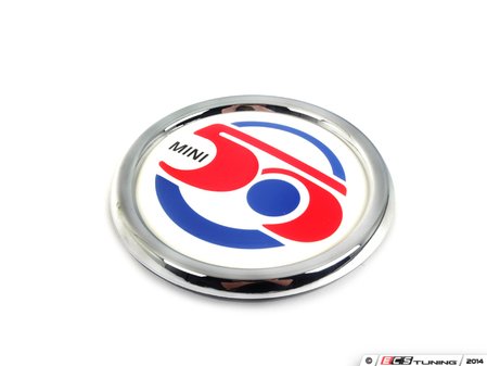 ES#1875414 - 51147238085 - 50 Years Grille Badge - Mounts to the special front grille badge holder - Genuine MINI - MINI