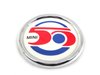 ES#1875414 - 51147238085 - 50 Years Grille Badge - Mounts to the special front grille badge holder - Genuine MINI - MINI
