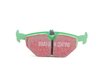ES#517811 - DP21289 - Rear GreenStuff Performance Brake Pad Set - Mildly upgraded pad for an afternoon of sporty driving - EBC - BMW