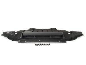 ES#2763340 - 51757899820KT -  Front Belly Pan Kit  - Often damaged by road debris and parking stops. Includes left, right, and center belly pans plus hardware. - Genuine BMW - BMW