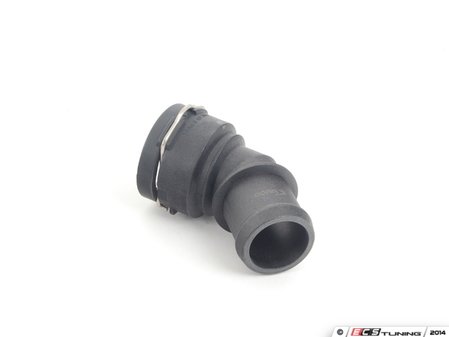ES#2710753 - 1J0122291 - Upper Radiator Coupler - Coupler that connects the upper radiator hose to the radiator - Vaico - Audi Volkswagen