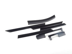 ES#99997 - 51417830180 - Black Cube Interior Trim Kit - Does not include center console trim - Genuine BMW - BMW
