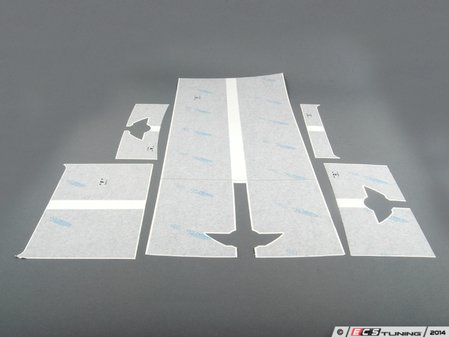 ES#78813 - 51140418657 - Dual Sport Stripes - Black - For the Hood and Trunk - Genuine MINI - MINI