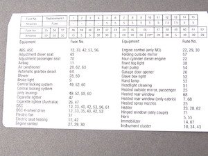 ES#185161 - 71236920773 - LABEL - Genuine BMW - BMW