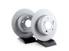ES#2587138 - 2034230112KT2 - Rear Brake Rotors - Pair - Includes Rotors For Left And Right Sides - Does Not Include New Rotor Hold Down Screws - Zimmermann - Mercedes Benz