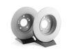 ES#2587138 - 2034230112KT2 - Rear Brake Rotors - Pair - Includes Rotors For Left And Right Sides - Does Not Include New Rotor Hold Down Screws - Zimmermann - Mercedes Benz
