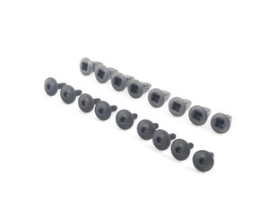 ES#2763338 - N90821401KT2 - Rear Fender Liner Hardware Kit - Priced Each - Includes the necessary hardware to secure one fender liner - Genuine Volkswagen Audi - Audi