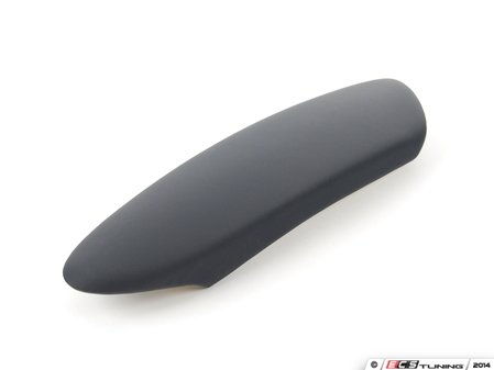 ES#99656 - 51417133511 - Dark Blue Leather Armrest - Left - Located on door panel - Genuine MINI - MINI