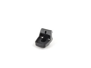 ES#80359 - 51161946206 - Sunshade hook - priced each  - Black, Secures the rear quarter window sunshade when un-rolled - Genuine BMW - BMW