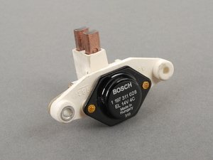 ES#2762174 - 92860315300 - Voltage Regulator - Located on the back of the alternator - Bosch - Porsche